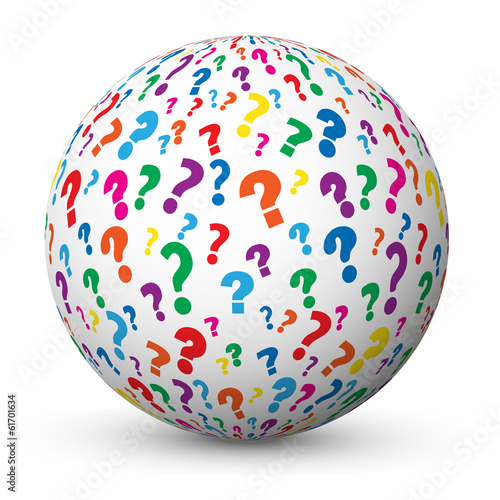 "QUESTIONS" Globe (faq answers questions marks help information)