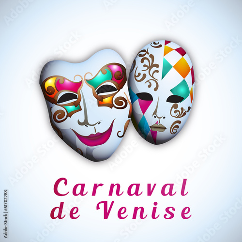Carnaval de Venise - Illustration vectorielle