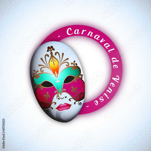 Carnaval de Venise - Illustration vectorielle