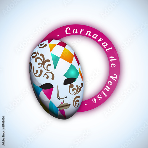 Carnaval de Venise - Illustration vectorielle