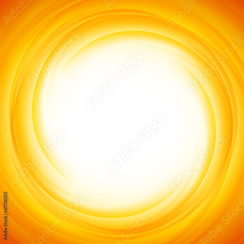 Bright orange background