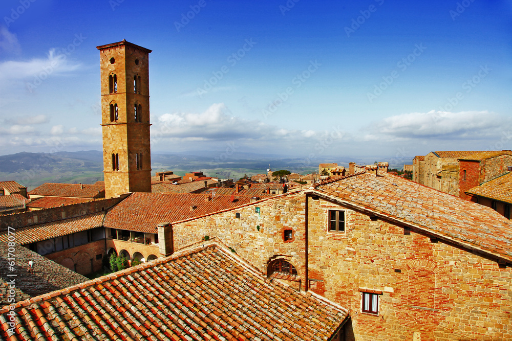 Volterra - medieval town of Tuscany, Italy