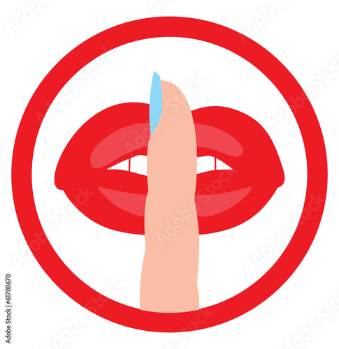 Quiet please sign