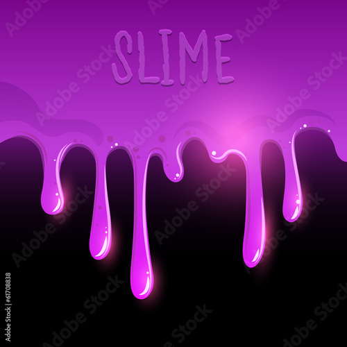 Purple Gooey Slime