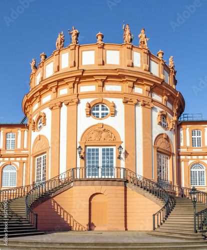 The palace of Wiesbaden Biebrich, Germany