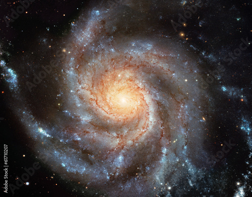 Fotografia, Obraz Spiral Galaxy