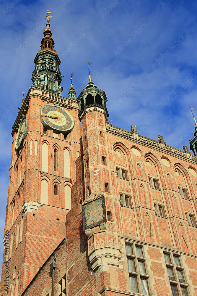 Obraz premium cathedral with hours