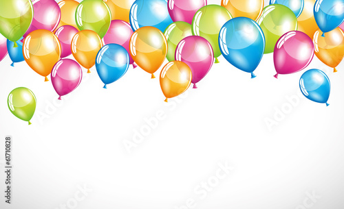 Balloons background