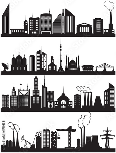 Urban and industrial buildings
