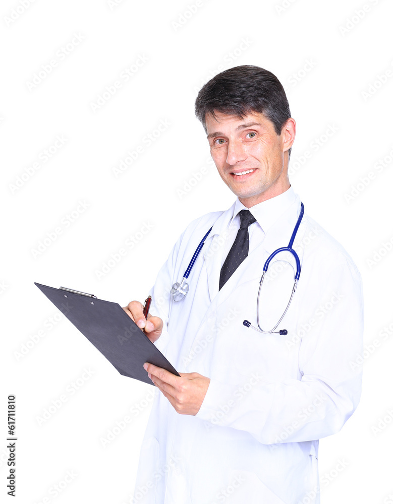 Portrait of confident young medical doctor Portrait of confident young medical doctor
