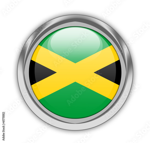 Free Download Jamaican flag button - GFXLoad