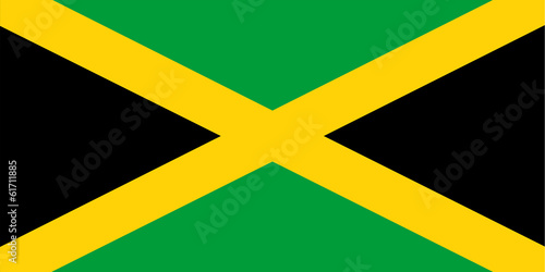 Jamaican flag.