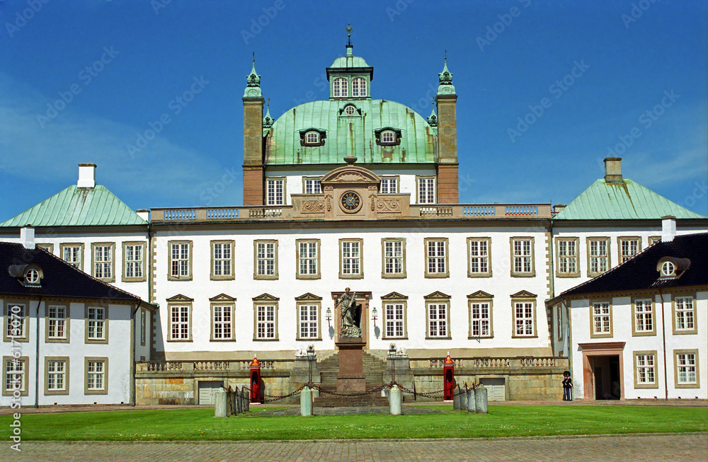 Royal palace, Fredensborg, Denmark