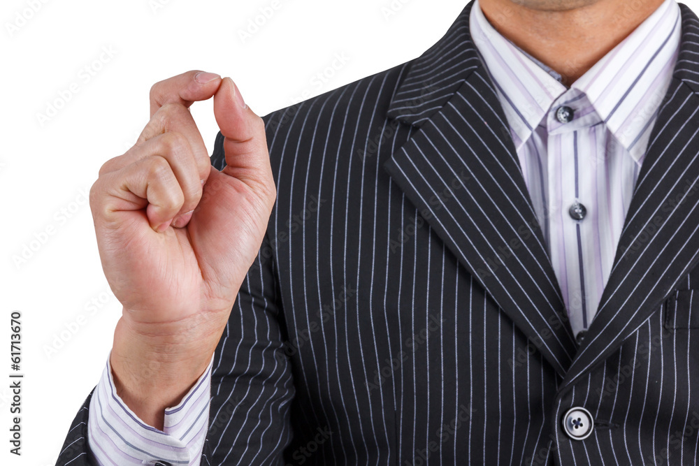 businessman hand islolated on white background businessman hand islolated on white background