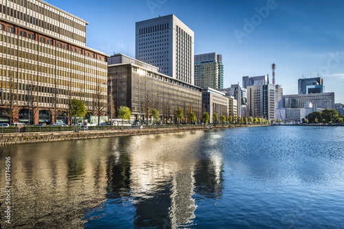 Tokyo Cityscape at Marunouchi Business District