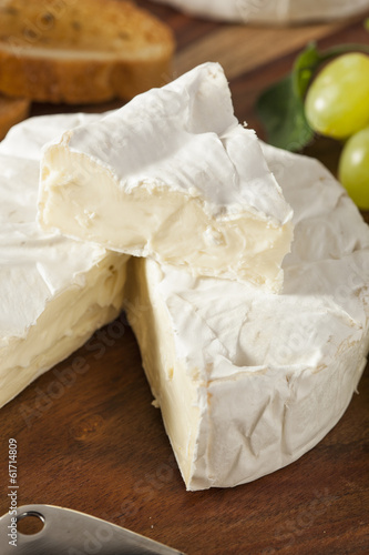 Organic Homemade White Brie Cheese