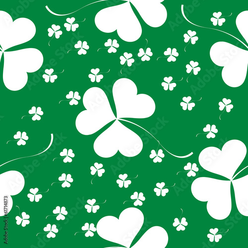 Clover seamless pattern