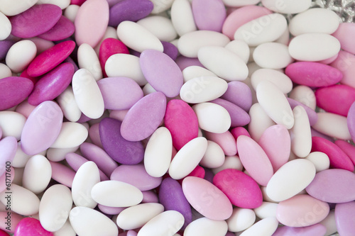 Obraz na płótnie sugared almonds