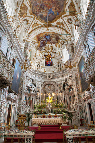 Palermo - Presbytery of church La chiesa del Gesu