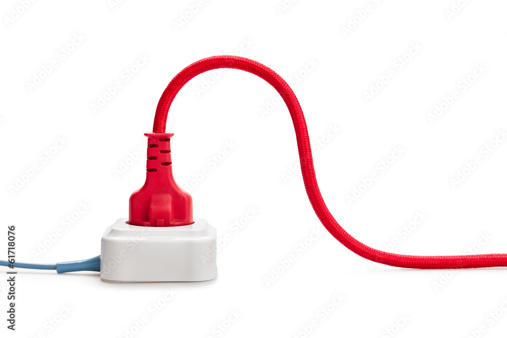 Fototapeta premium plugged in