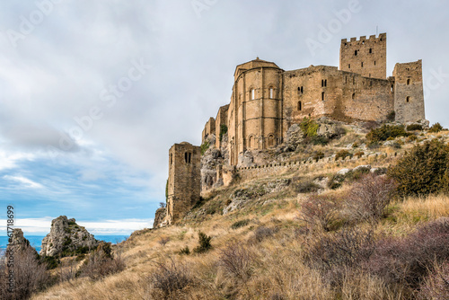 Medieval castle of Loarre,Aragon, Spain