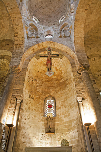 Palermo - Presbytery of Romanic church San Cataldo