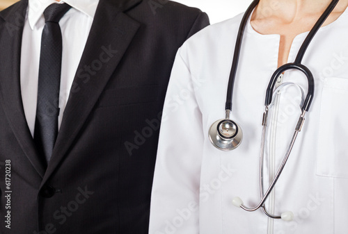 Doctor and businessman
