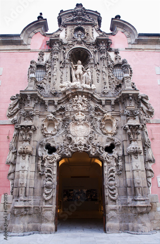 Madrid - Baroque portal of Museo Municipal photo