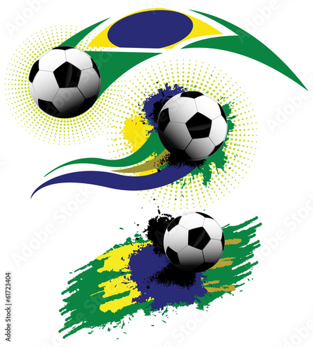 Soccer ball brazil