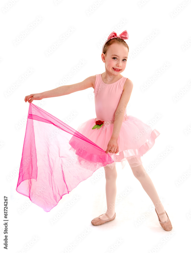 Ballerina Child in Pink Tutu Ballerina Child in Pink Tutu