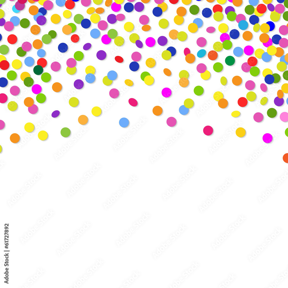 Color Confetti Frame Color Confetti Frame
