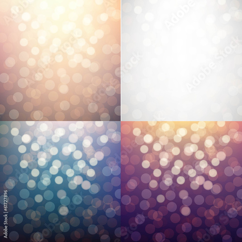 Blurred Backgrounds Set