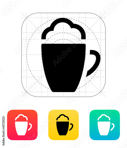 Foam Coffee icon.