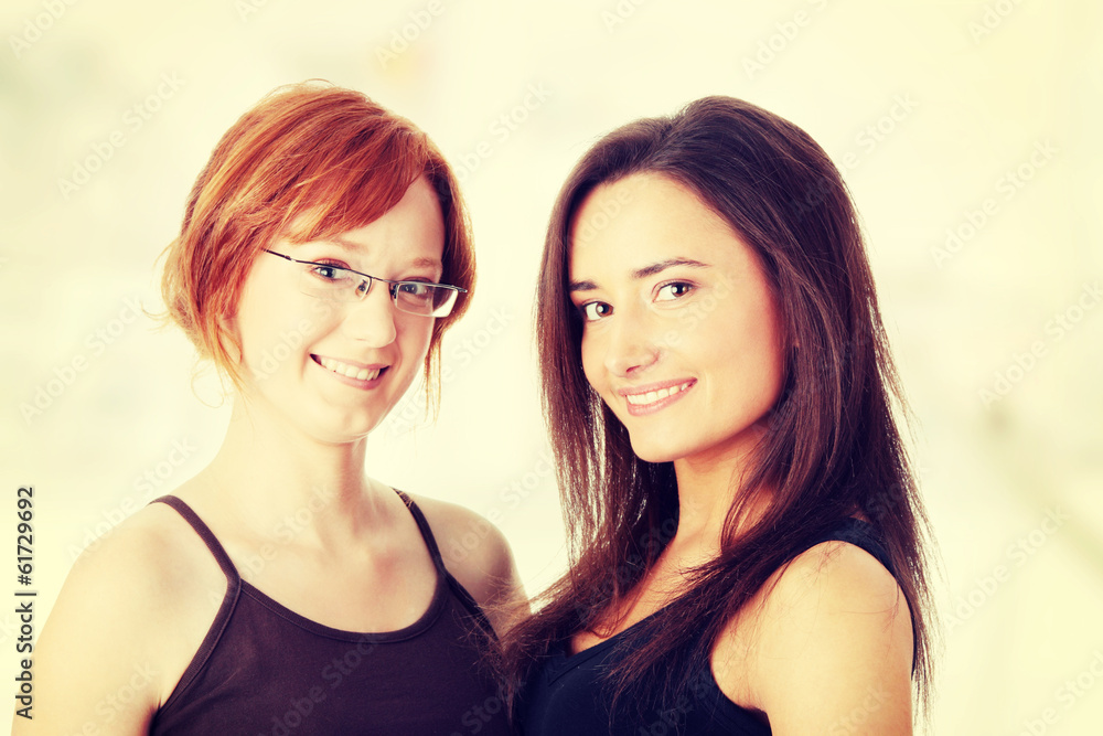 Two young womans Two young womans