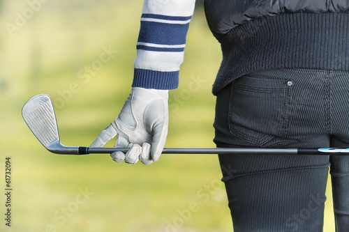 Woman - golfer photo