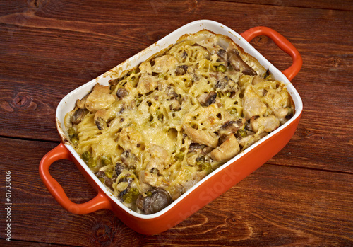 Tetrazzini is an American dish photo