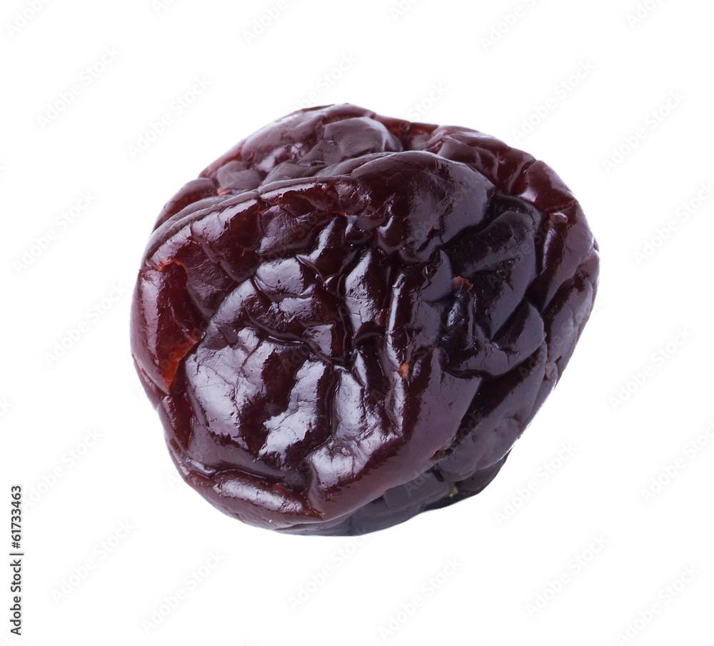 Dried fruits isolated on white Dried fruits isolated on white