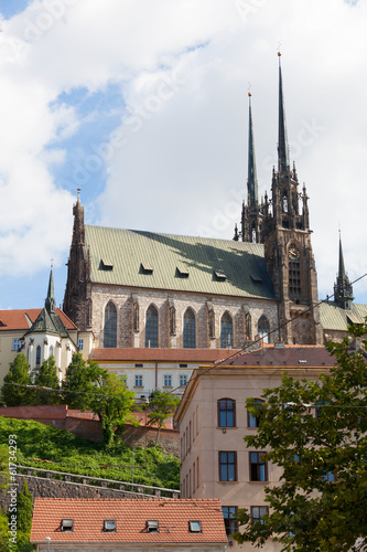 temple sacred Peter and Pavel in Brno, the Czech Republic