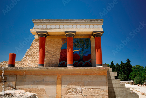 Ruins in Knossos