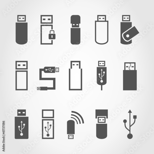Usb an icon