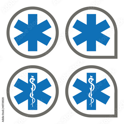 Logo ambulance.