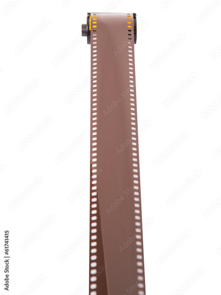 35mm still camera film cartridge over white background 35mm still camera film cartridge over white background