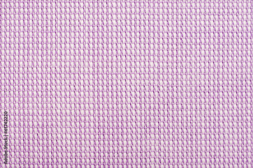 Fototapeta premium Purple Pink Cotton Shirt Macro Texture Details