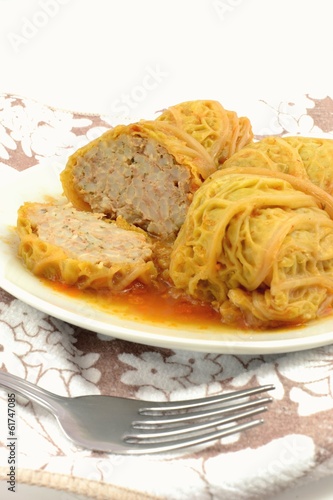 Tapety artystyczne cabbage rolls in tomato sauce