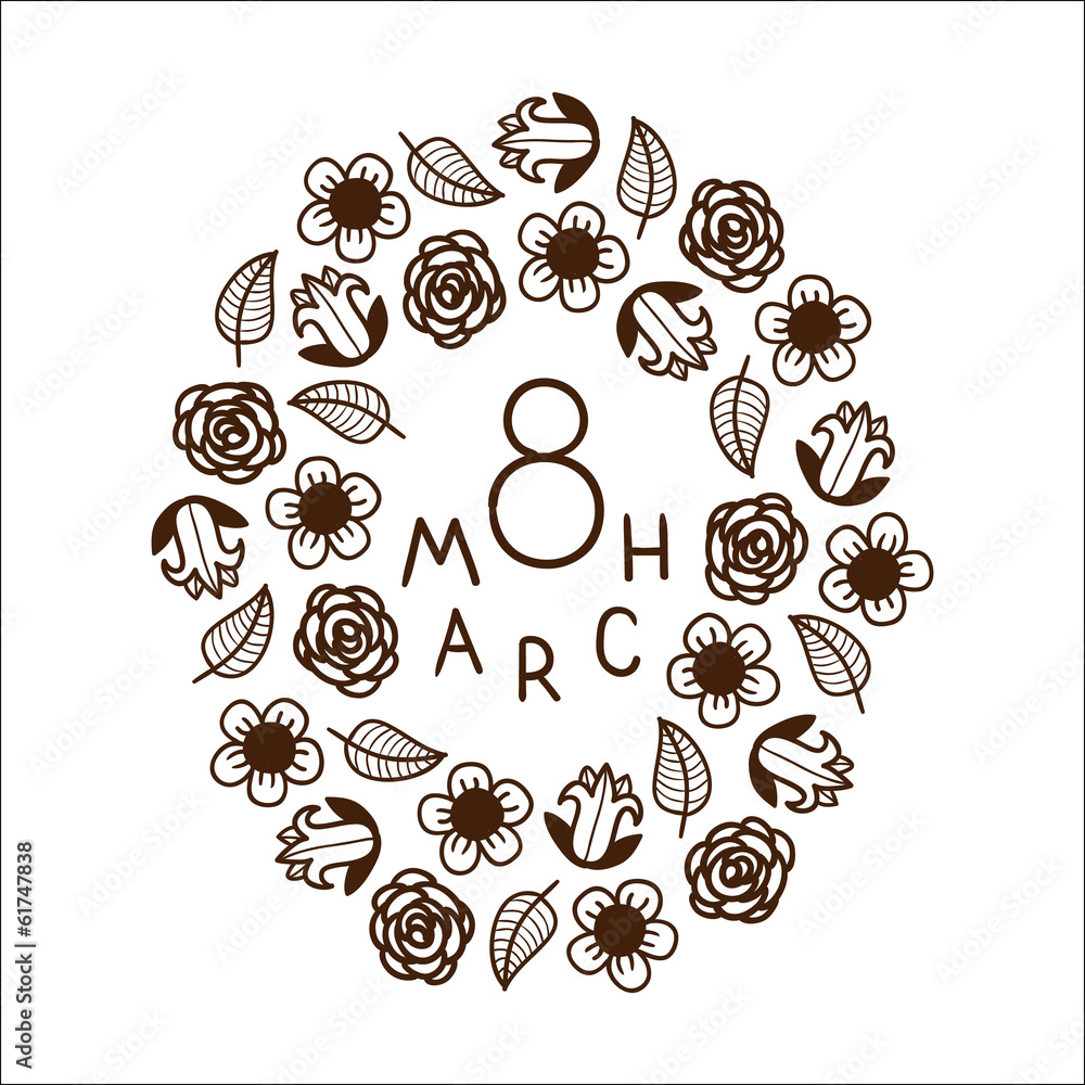 The eight 8 of march date. The eight 8 of march date.