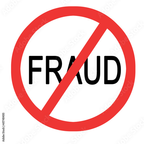 Free Download Stop fraud sign - GFXLoad