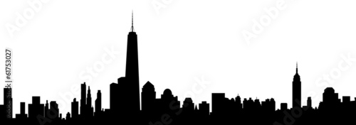 New York Skyline - Vector photo