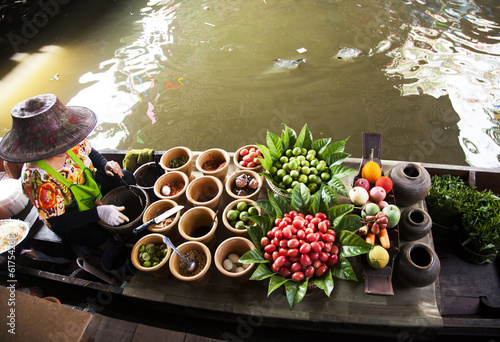 Photography Floating market, Thailand