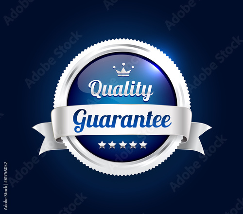 Silver Quality Guarantee Badge