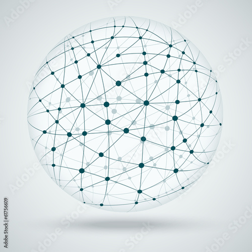 Networks, global connections.